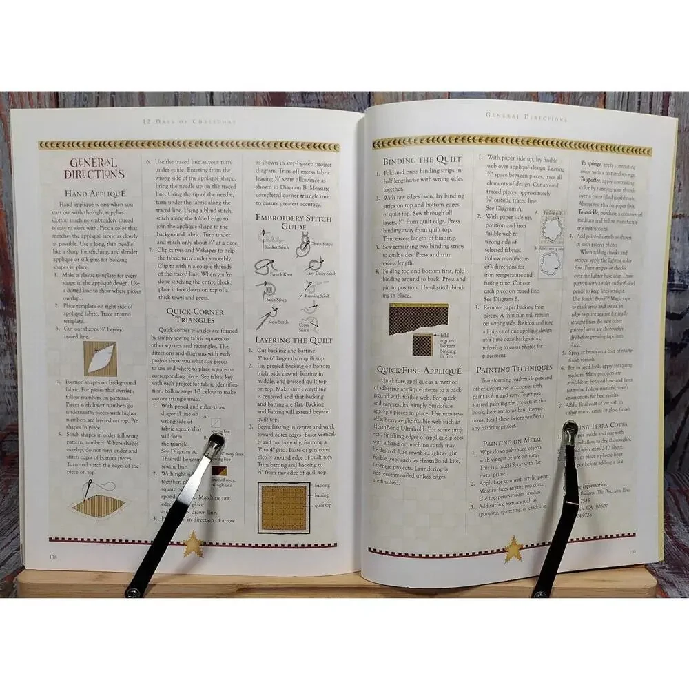 Debbie Mumm 12 Days of‎ Christmas Sewing Instruction Book